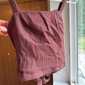 Anthropologie crop top